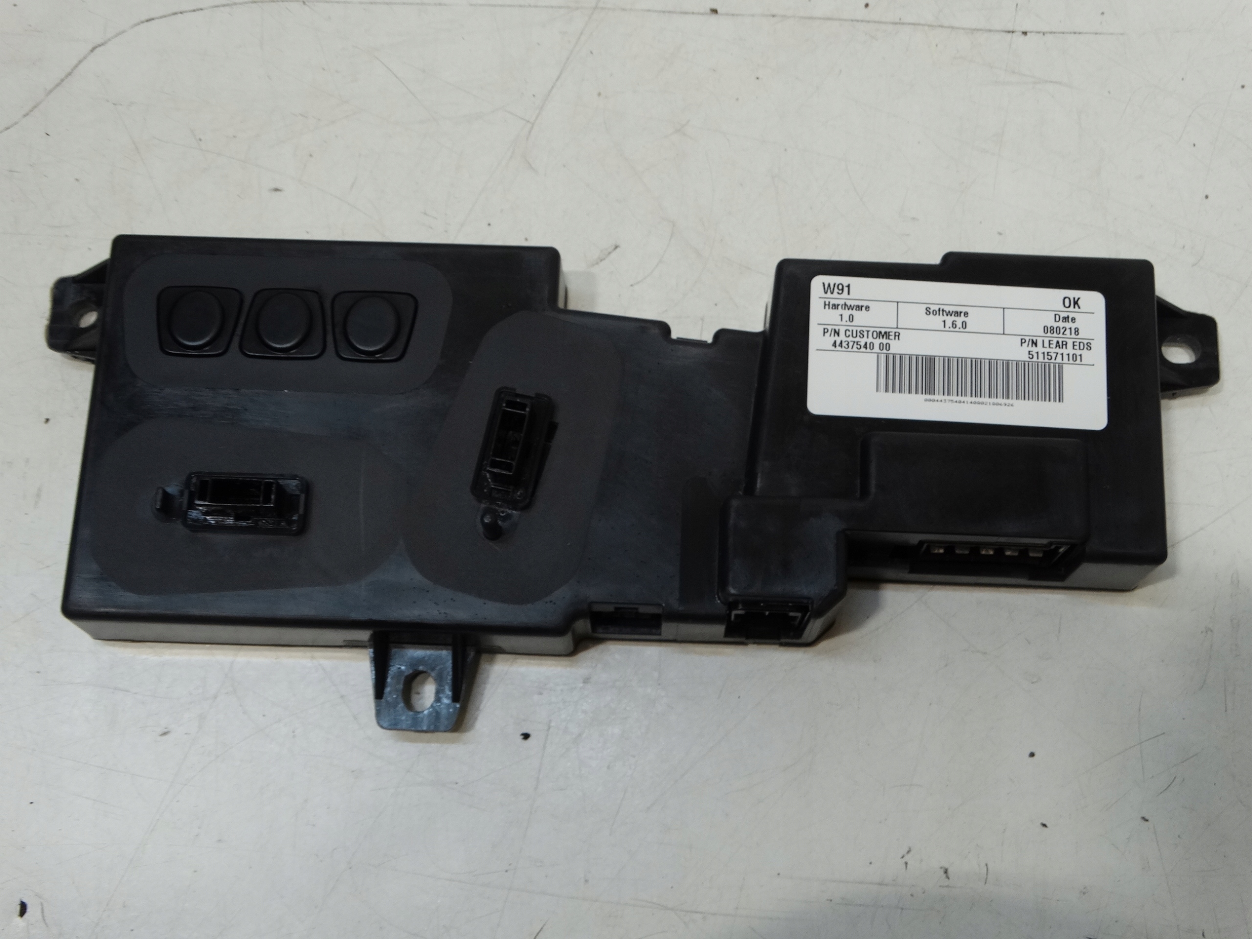 switch control seat left front LAGUNA III 511571101