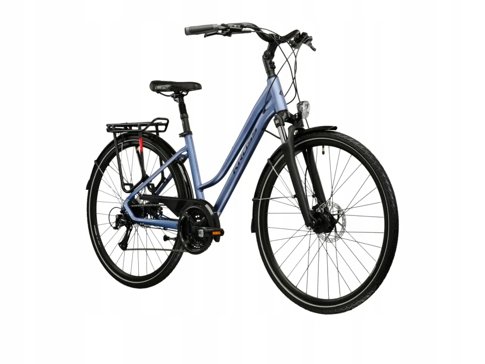 Rower Damski Kross Trans 4.0 Koło 28" Rama L Niebieski/czarny Mat