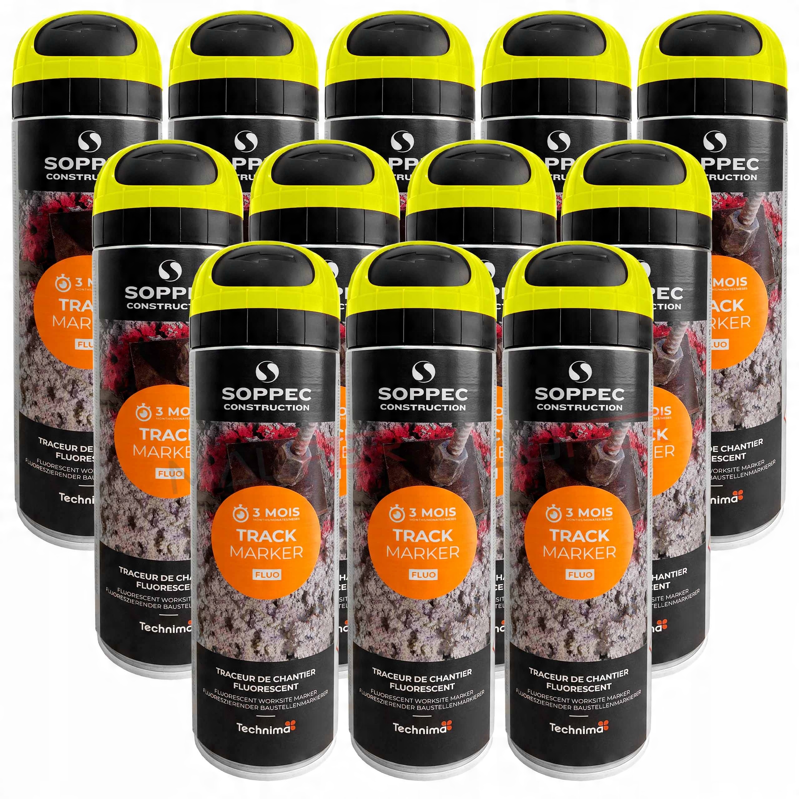 

Farba Geodezyjna Spray Soppec 12 Szt Do Znakowania