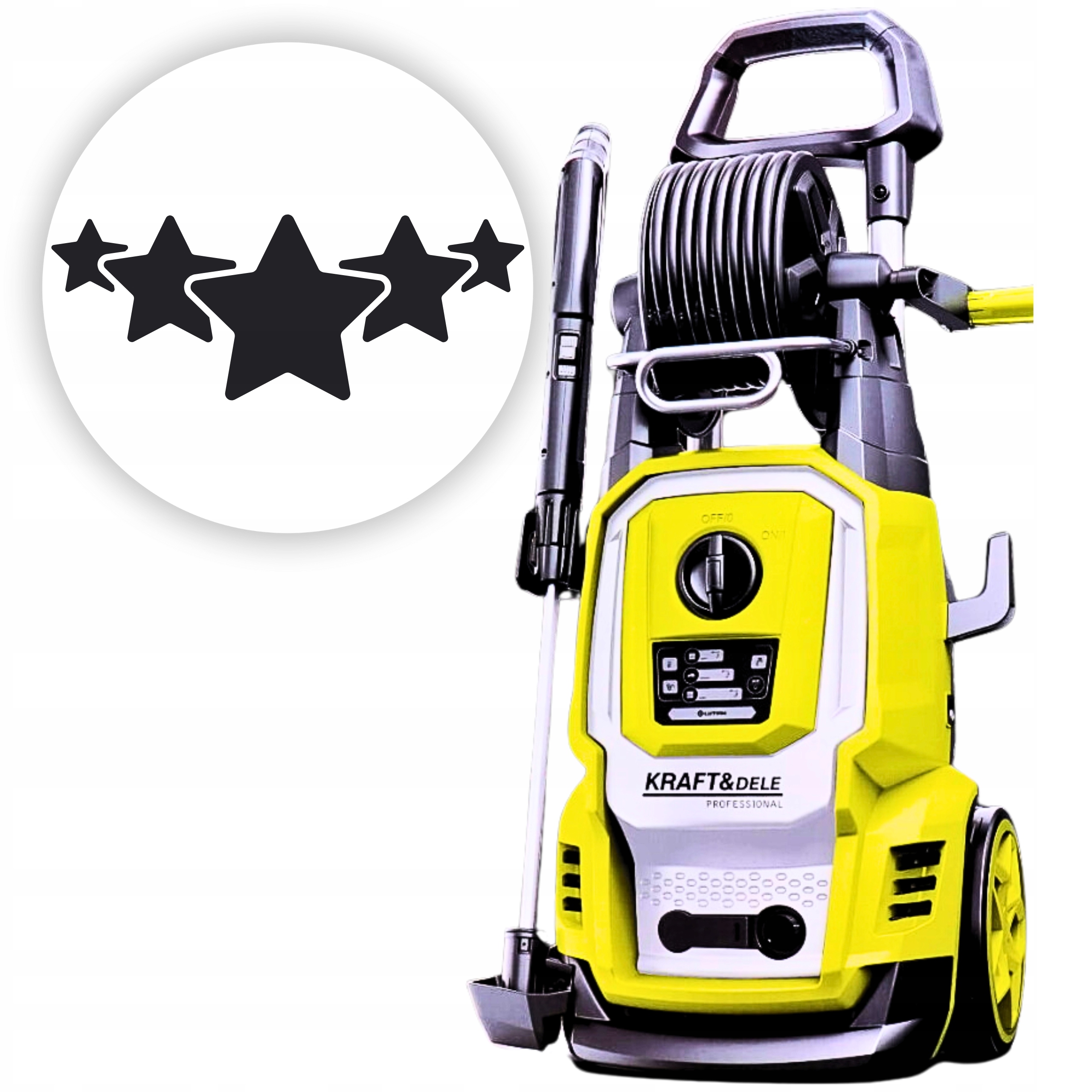 MYJKA CIŚNIENIOWA 360 PRO MOCNA MOSIĘŻNA POMPA INDUKCJA PŁYN KARCHER 3000W EAN (GTIN) 5907348900137