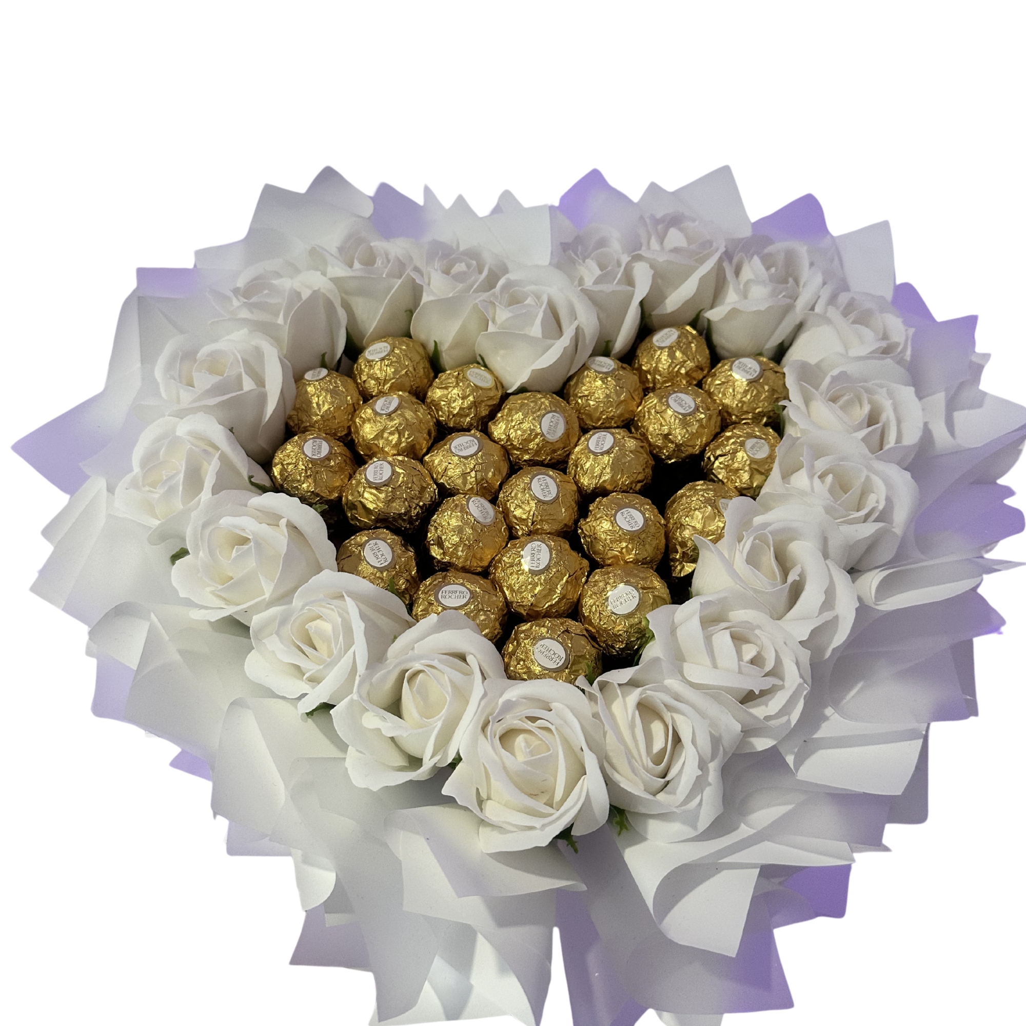 Zestaw Prezentowy Bukiet Serce Dla Nowożenców Ślub Wesele Rocznica