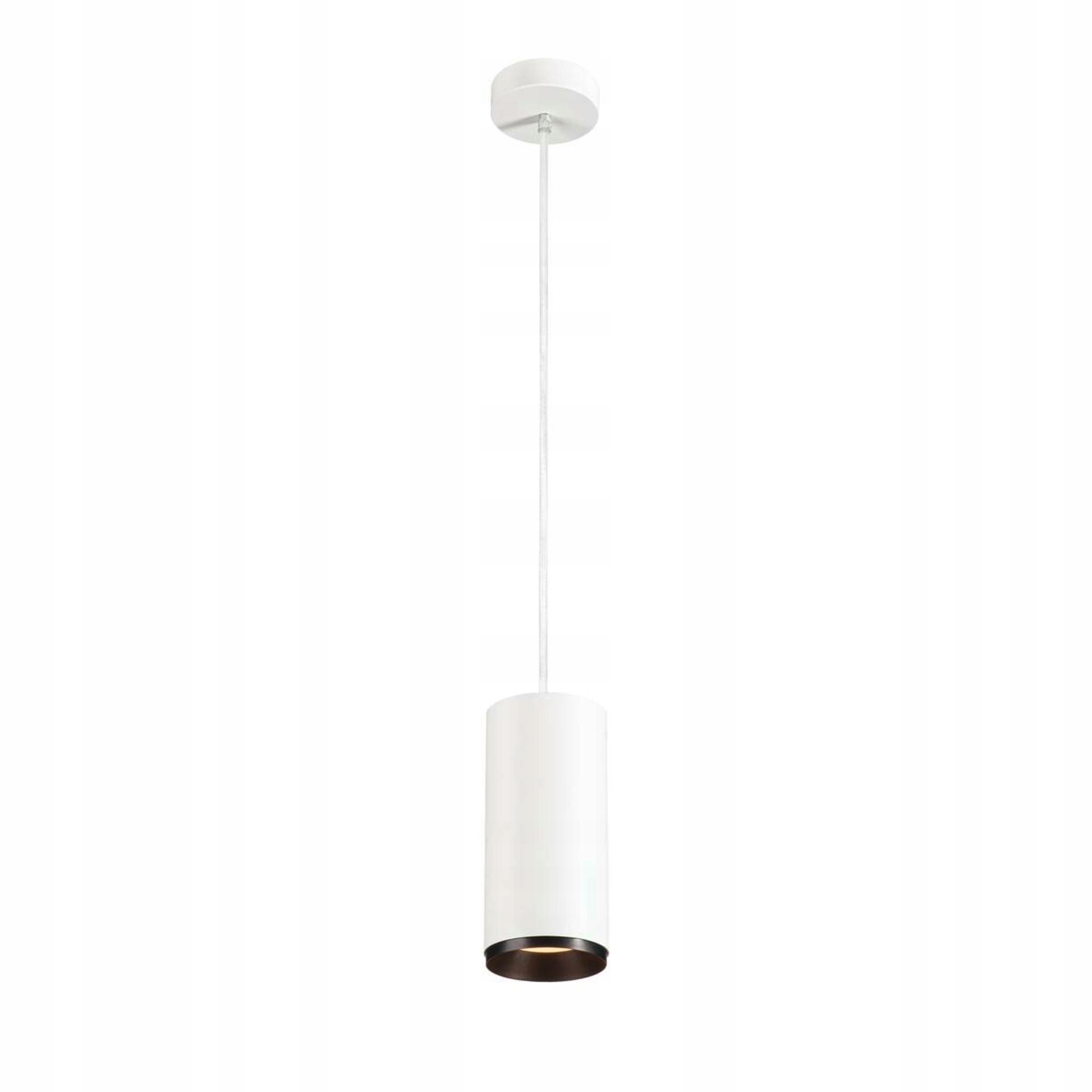 Závesné Led svietidlo Slv Numinos Pd Phase L 28W 3000K biela/čierna 24°
