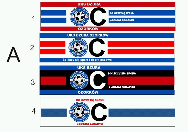 Opaska Kapitana w 48 godzin Regulowana rzepem + Nadruk, Ekstra prezent Rodzaj inny