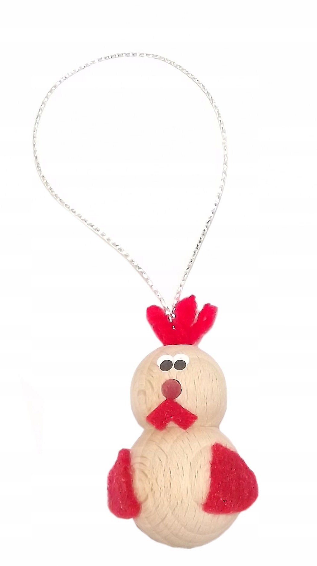 

Kura drewniana zawieszka ozdoba wielkanoc W6