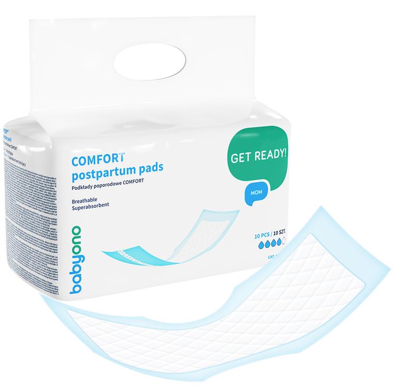 BabyOno Podkłady poporodowe 10szt. COMFORT