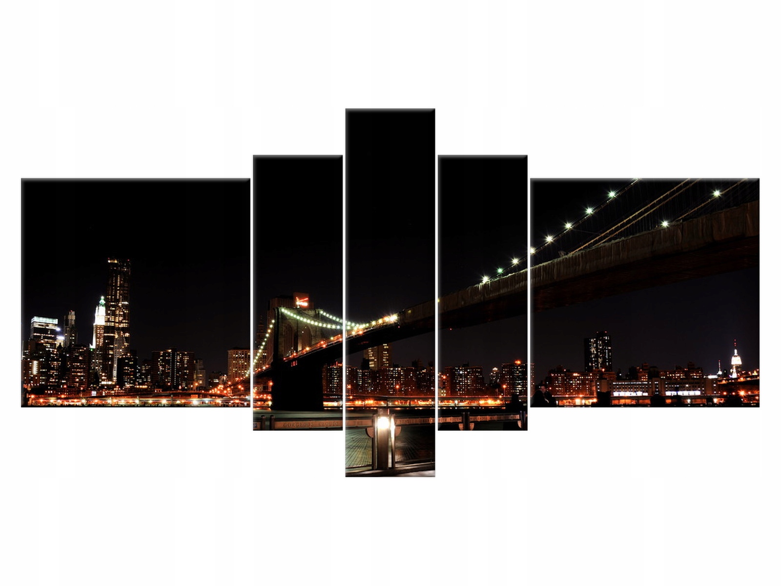 

Obraz 160x80 Most Brooklyn Bridge Usa Płótno
