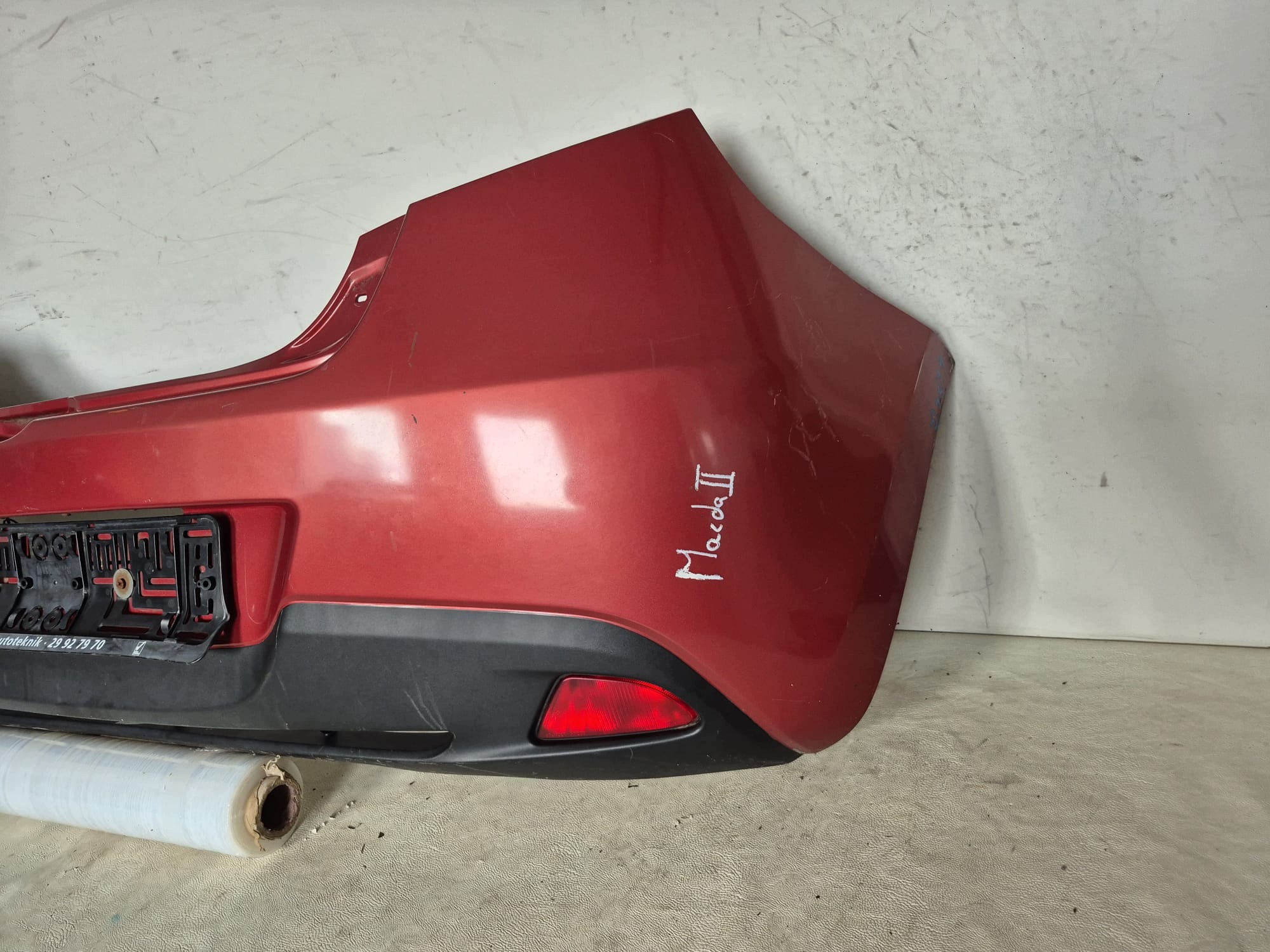 MAZDA 2 DE 07- bumper rear part rear D651-50221