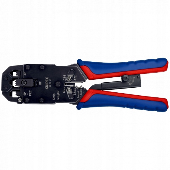 Kliešte na krimpovanie zástrčiek Knipex 97 51 12 200 mm