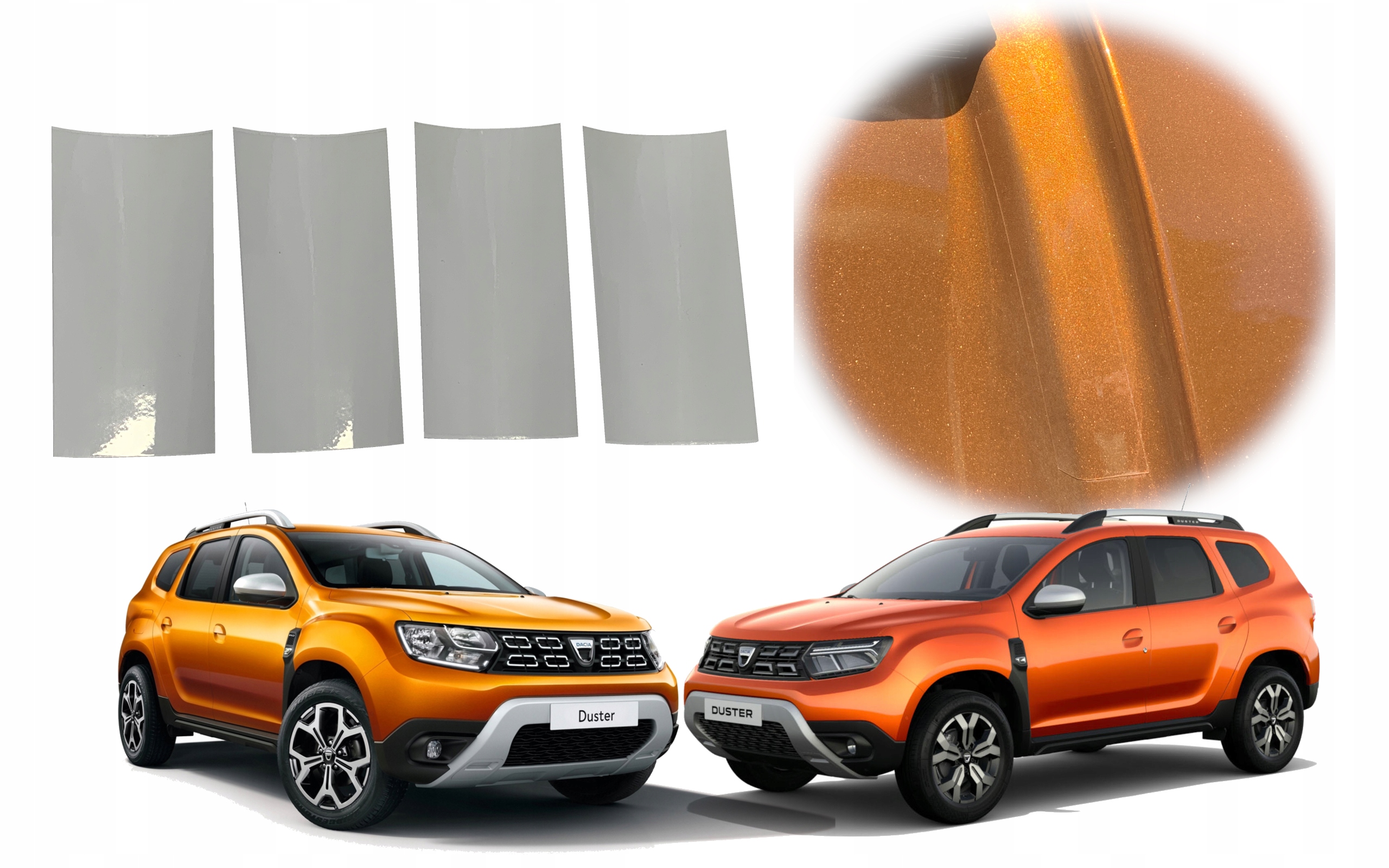 

Folia ochronna lakieru Dacia Duster 2