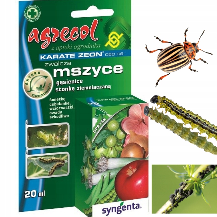 

Oprysk na mszyce stonkę Karate Zeon 050 Cs 20ml