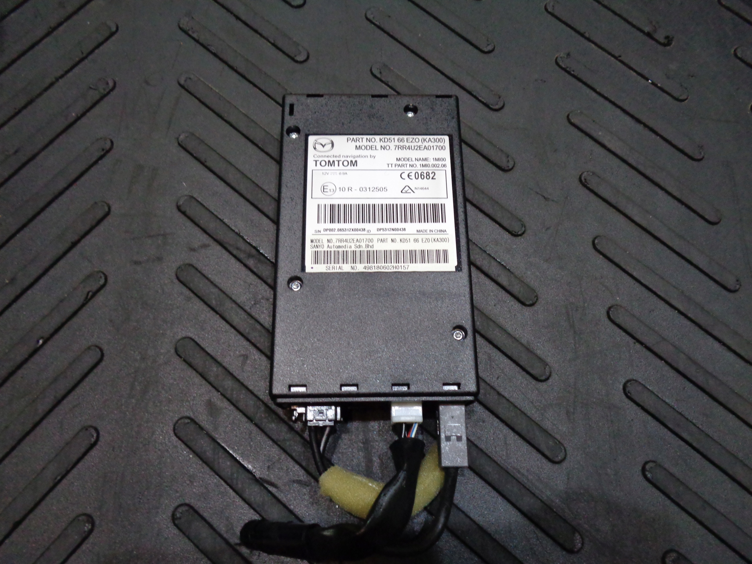 module control unit card reader SD TOM TOM KD5166EZ0 MAZDA 6 III GJ