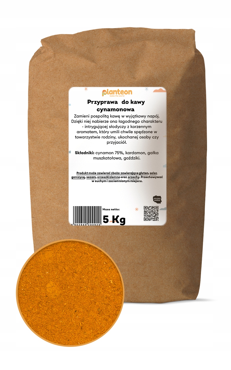 Koření do kávy skořicové 5 kg