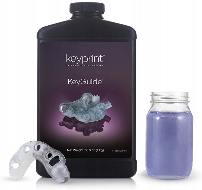 Kľúčová živica KeyPrint KeyGuide Sg Clear 1 kg
