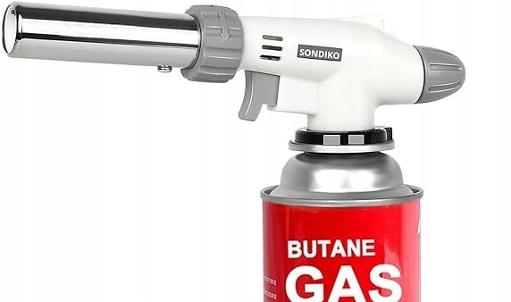PROFESJONALNY PALNIK GAZOWY NA BUTAN GŁOWICA Z REGULOWANYM PŁOMIENIEM