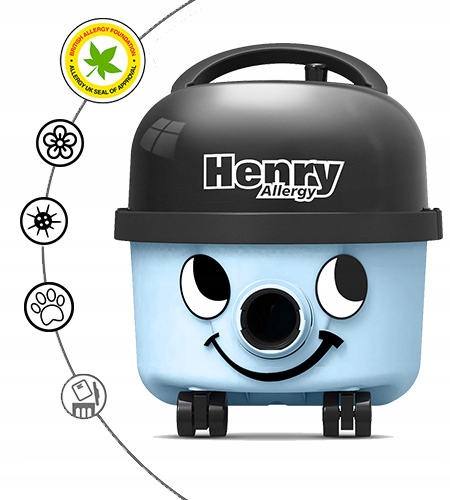 Numatic HVA160 Henry odkurzacz ANTYALERGICZNY HEPA Kod producenta 909354