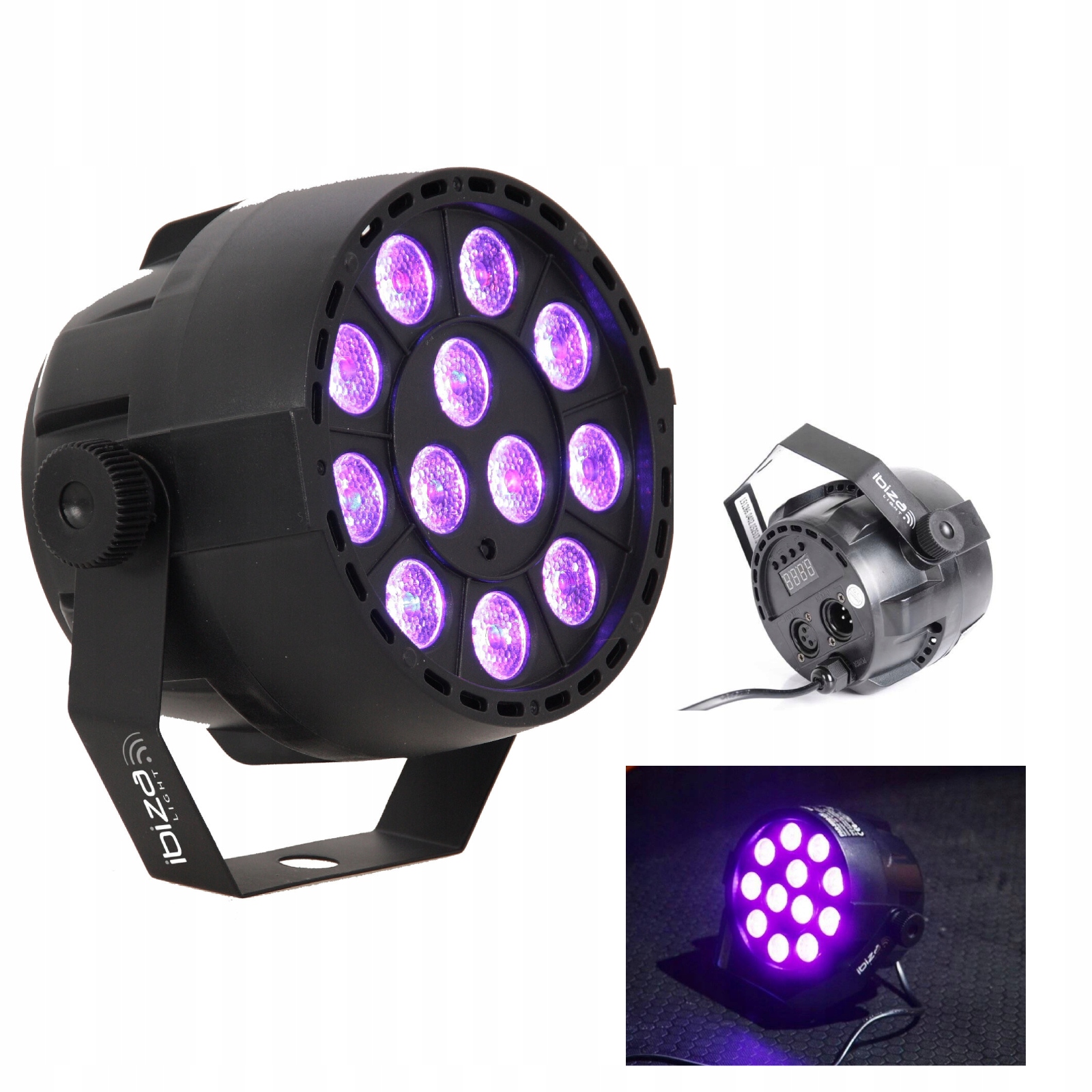 

Reflektor Led Par Ultrafiolet DMX 512 strobo