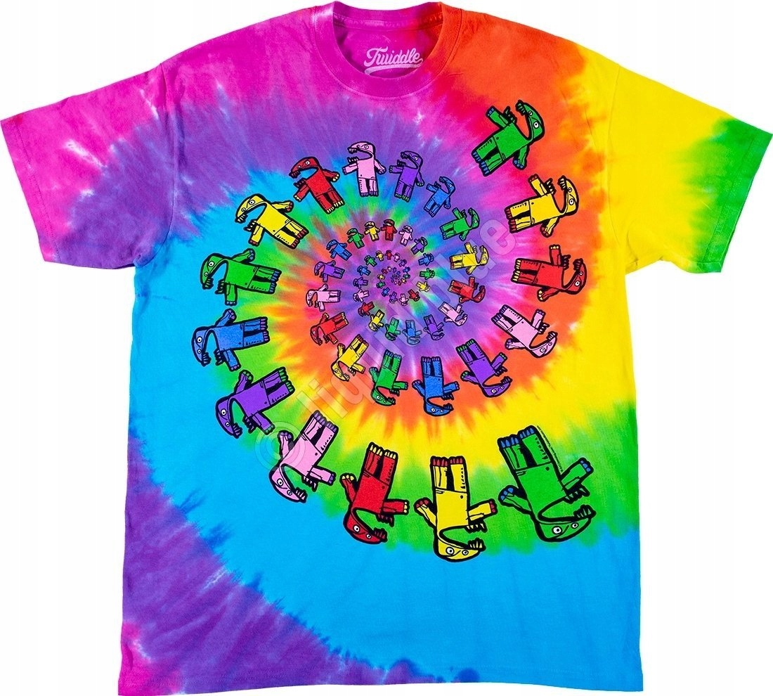 Twiddle Spiral Tekutá Modrá M