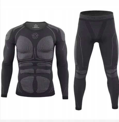 L Pánské Termoaktivní Spodní Prádlo, Černá Barva