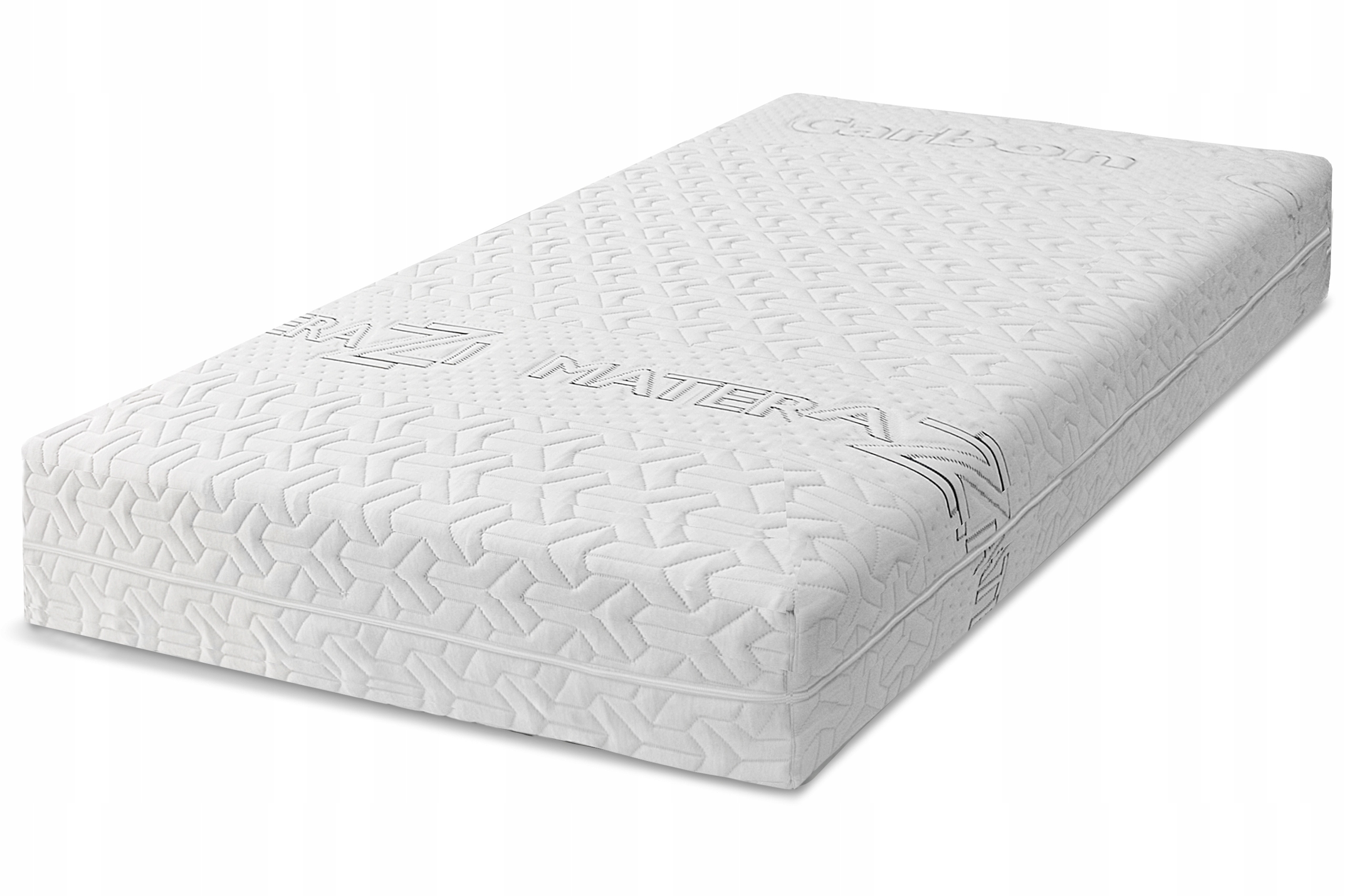 Materac 160x200 KOKOS x2 kieszeniowy H5 twardy CARBON 7Stref Marka Materazzi