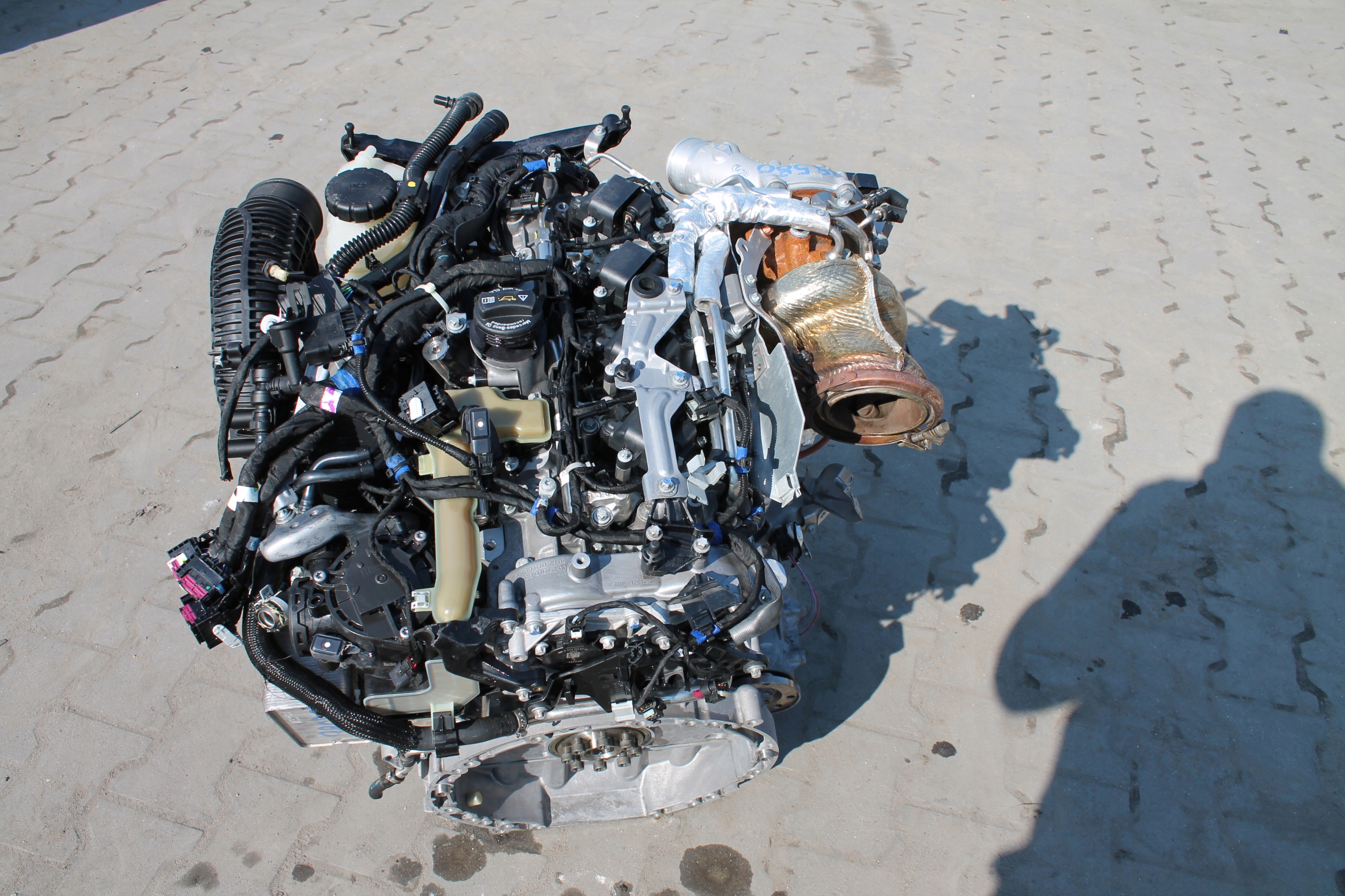 engine complete MERCEDES C63 AMG 139580 20 TYSKM