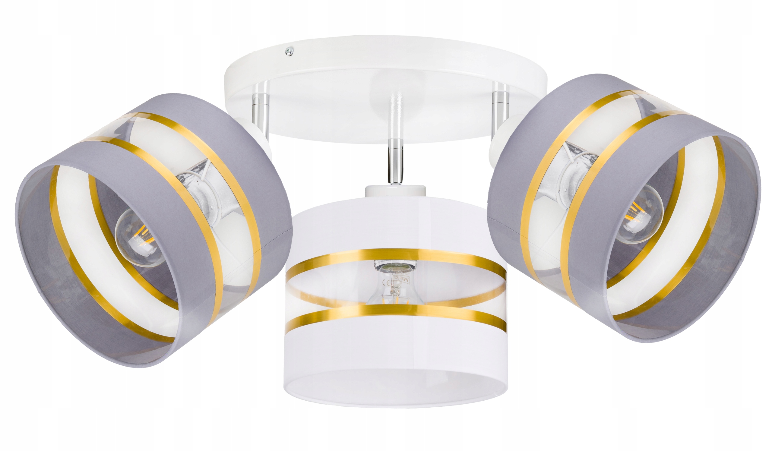 Lampa stropní svítidlo pohyblivý stropní lustr Abażur 20 cm