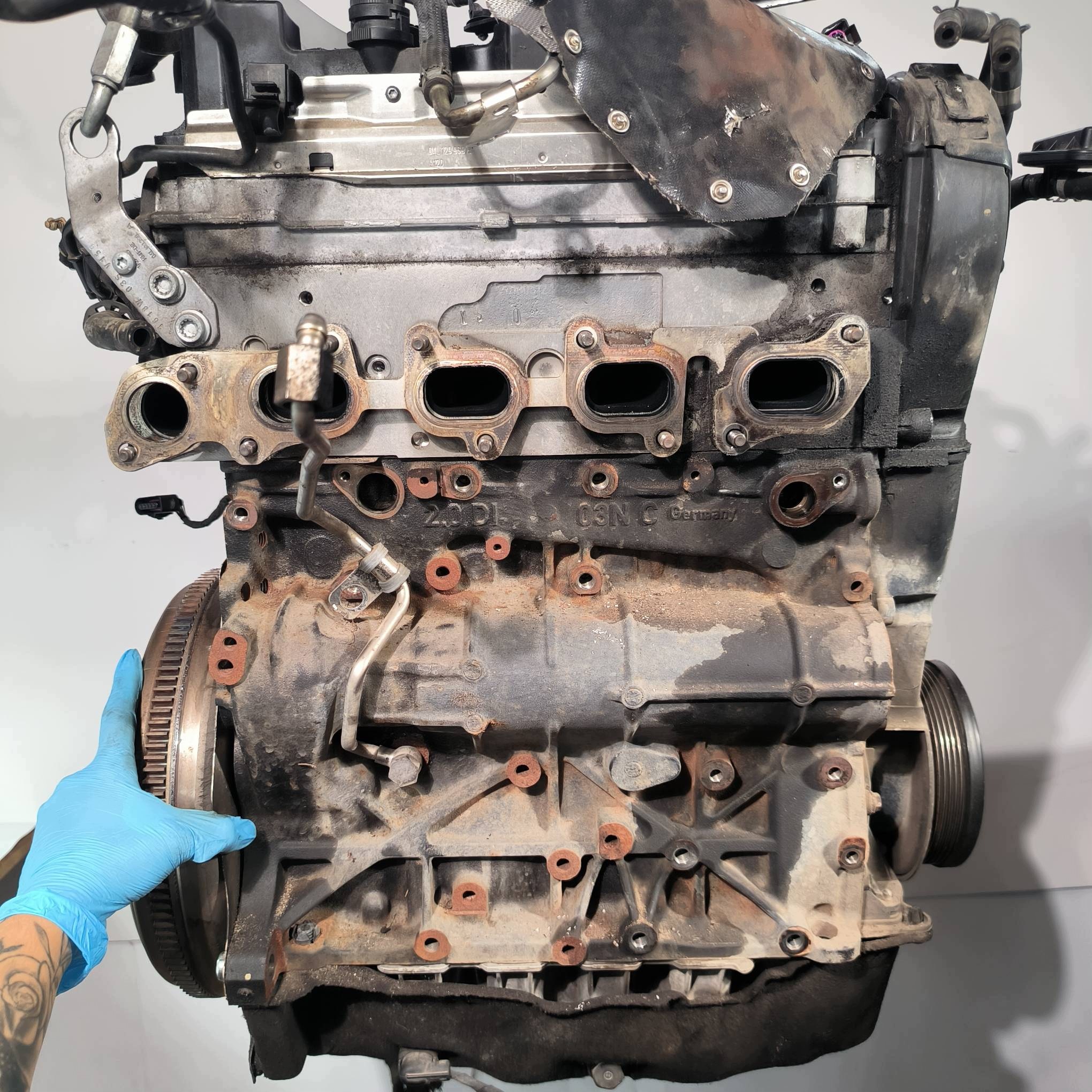 engine complete DFHA 2.0 TDI SKODA SUPERB III
