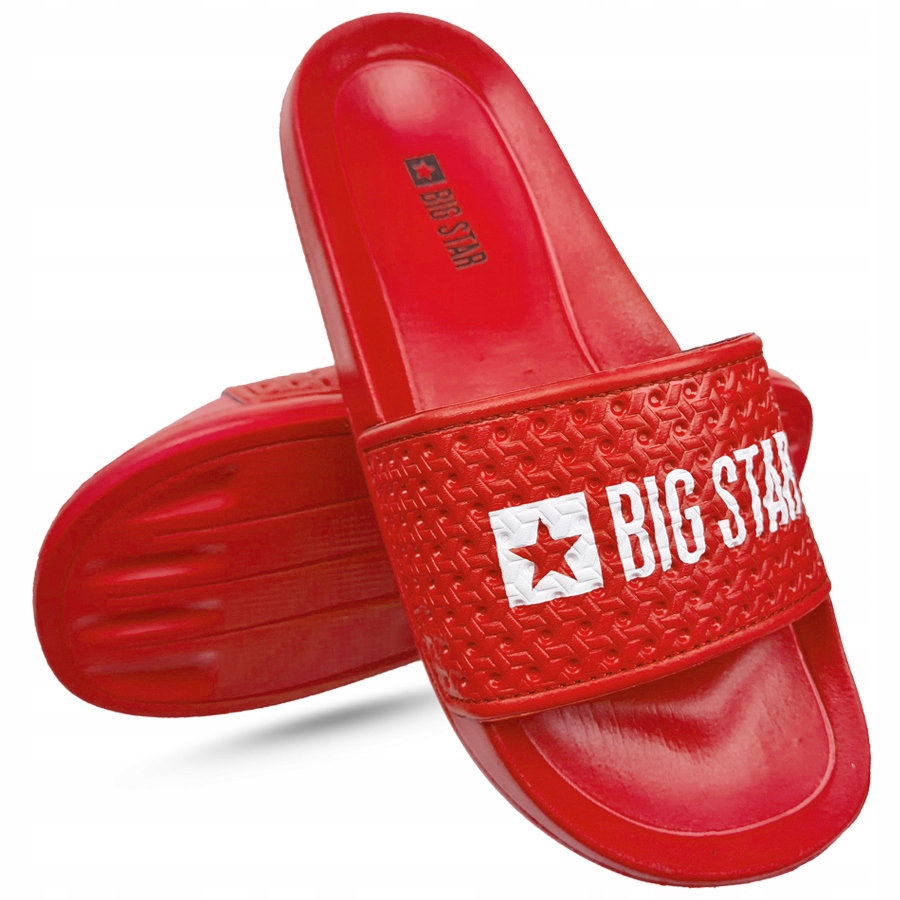 

Klapki Big Star dziecięce czerwone GG374801 33