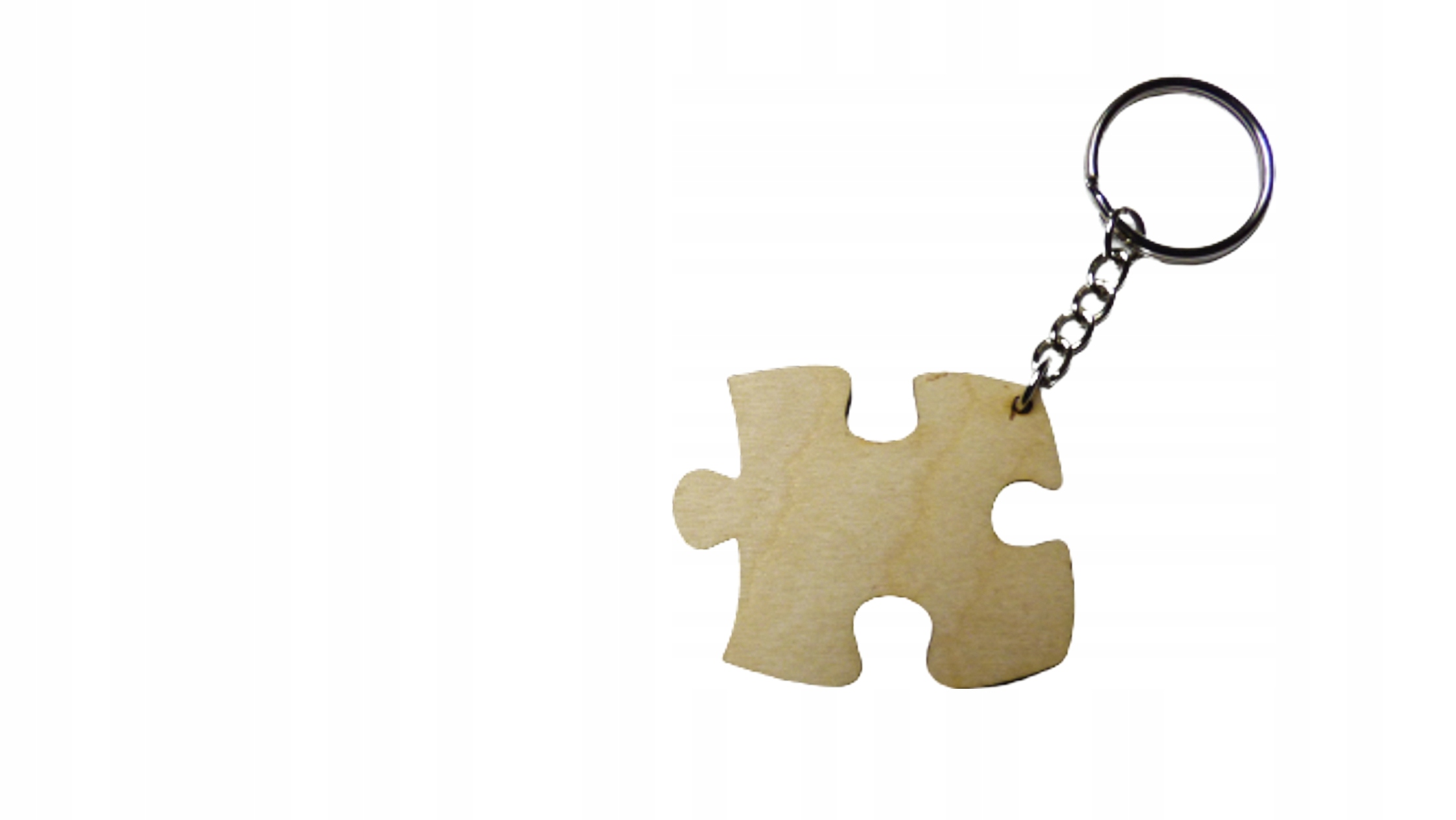 

Brelok Puzzel ze sklejki breloczek do kluczy