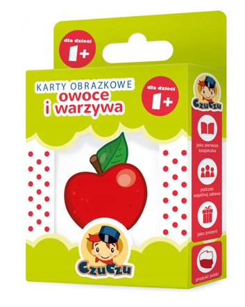 

Karty Obrazkowe Owoce I Warzywa 1+ Czu-czu