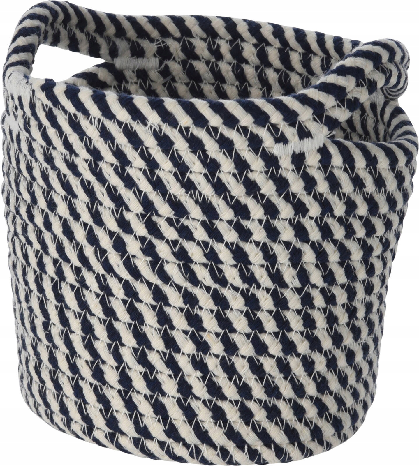 KOSZ BAWEŁNIANY do przechowywania + uchwyty 13x13