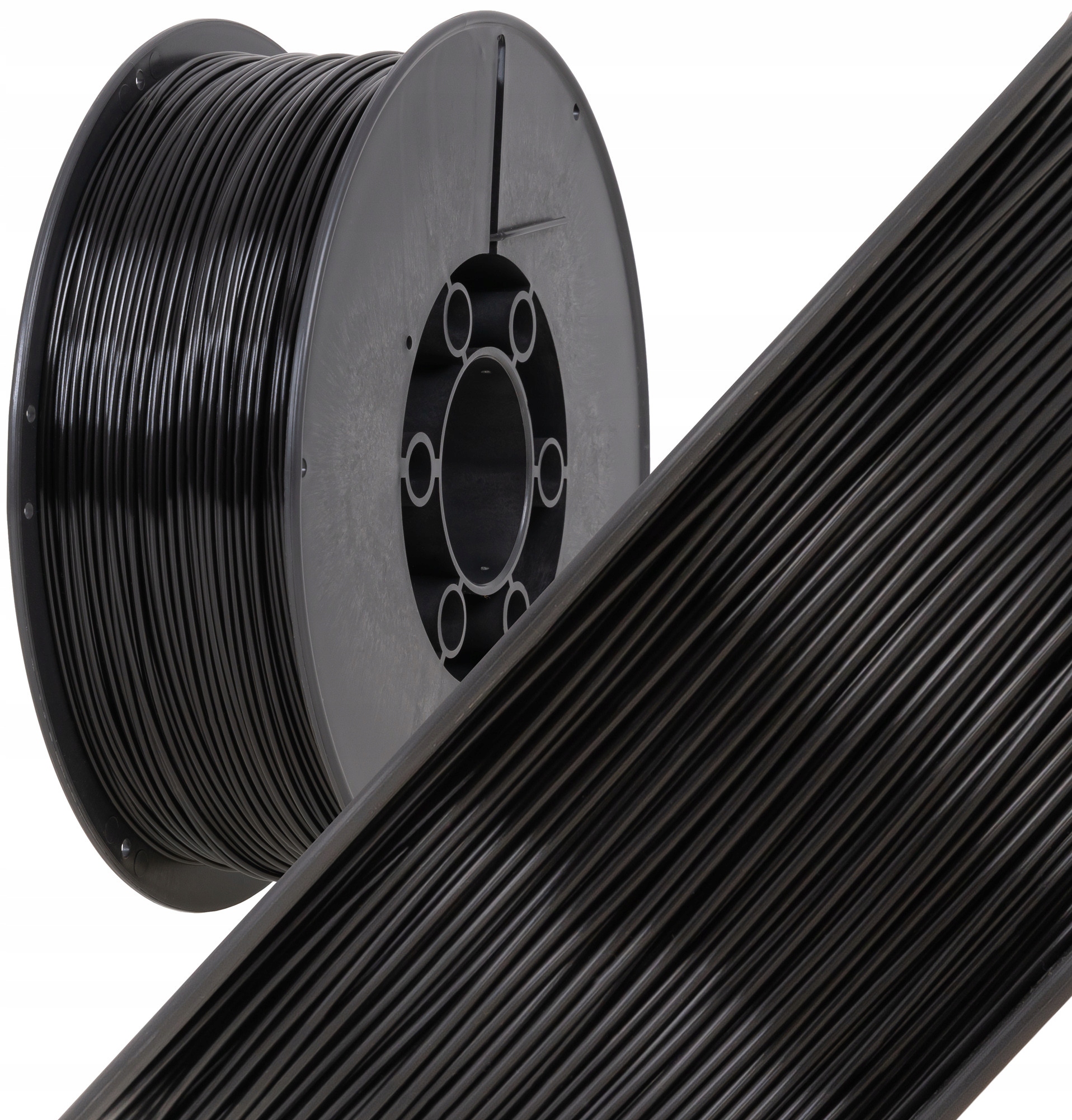 

Filament Pla 1,75 mm Czarny 1kg Plast-Spaw druk 3d