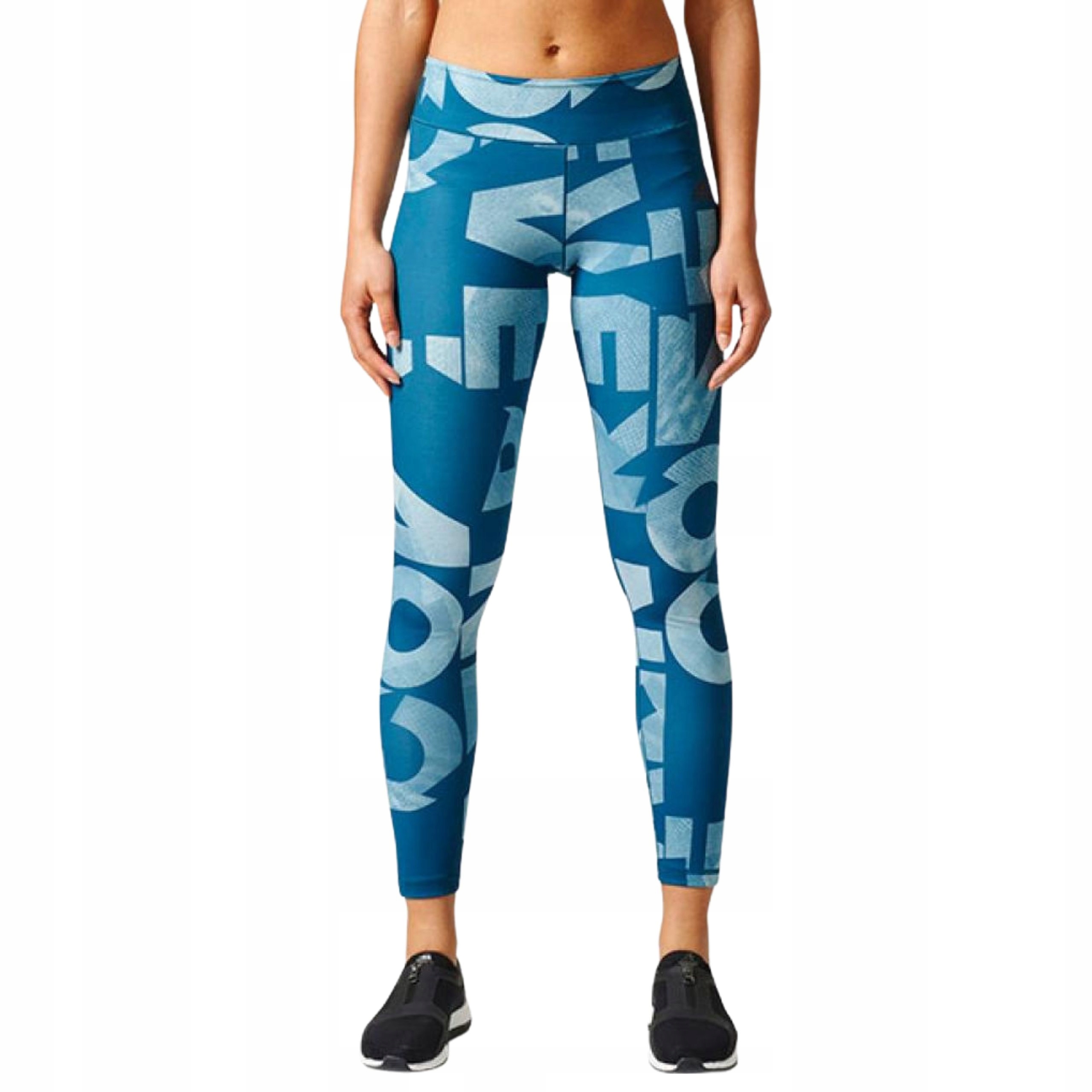 Damskie legginsy treningowe Adidas Ultimate Fit Typo L