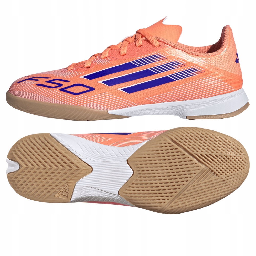 Boty adidas F50 League Jr In JH7749 oranžové 36