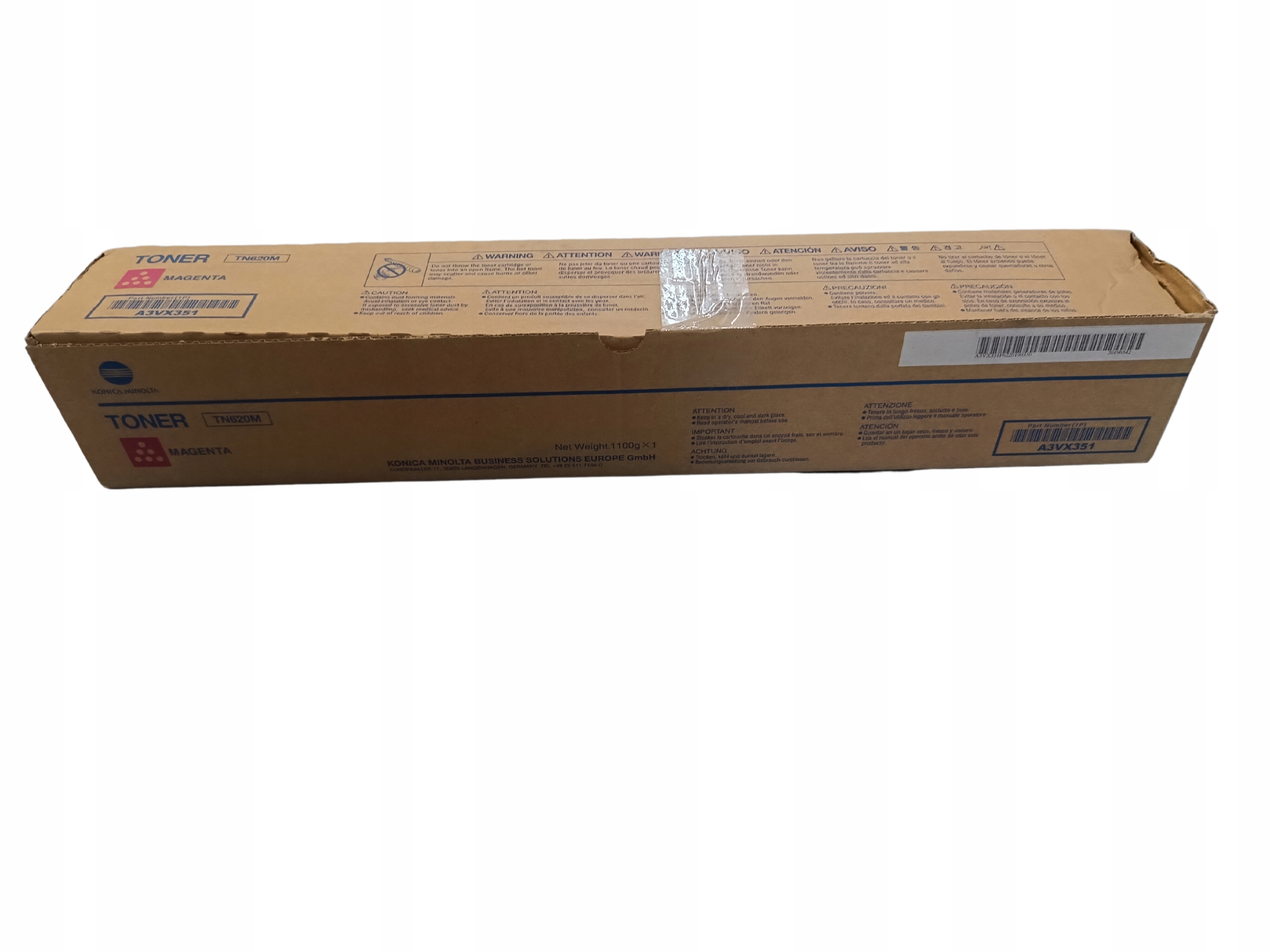 Toner Konica Minolta TN-620 A3VX351 M Originál Magenta C1060L