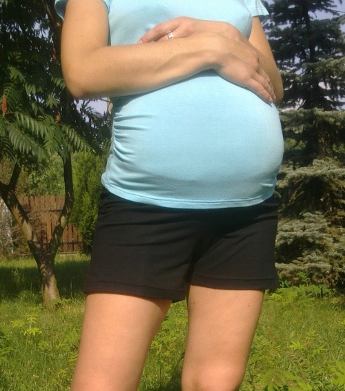 nowość SZORTY SPODENKI CIĄŻOWE bawełna L/XL Rozmiar L/XL