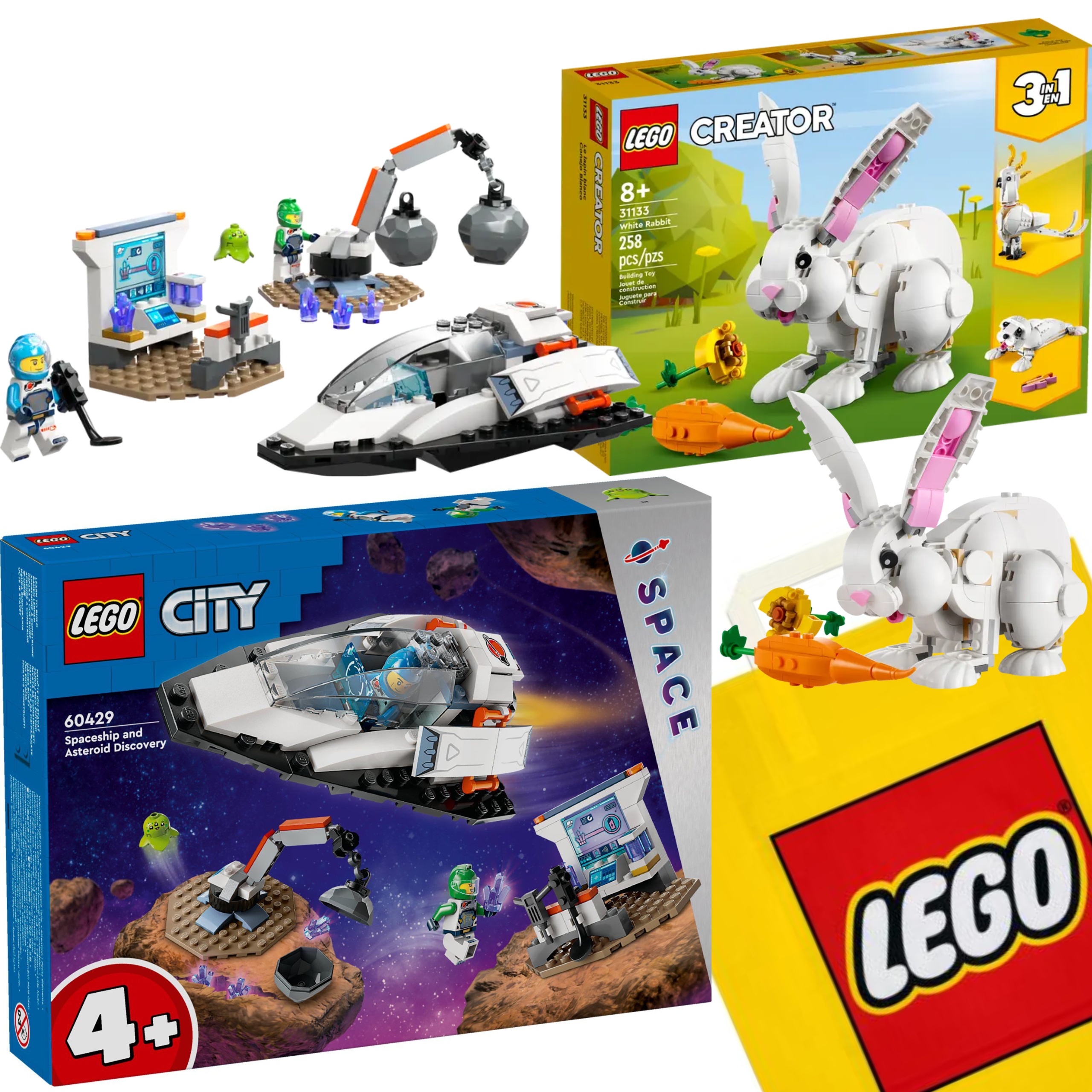 Lego City 60429 Loď Lego 31133 Bílý Králík Dárek