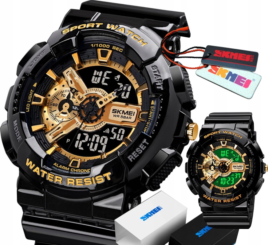 

Wojskowy Zegarek Męski Skmei Nowy Model