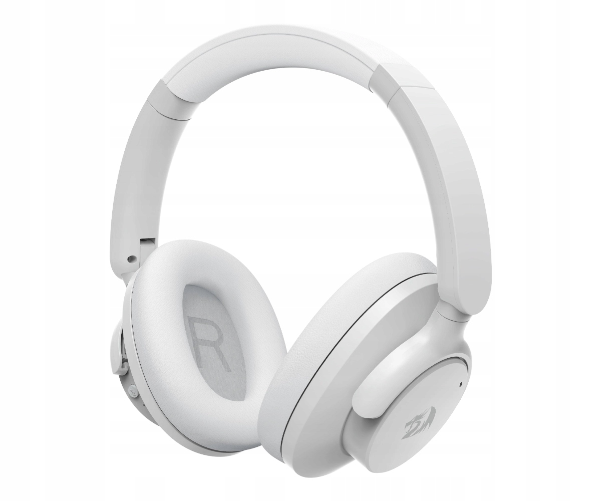 Słuchawki Bluetooth Redragon VibeCore 600X H610G Anc do40h Biało-szare