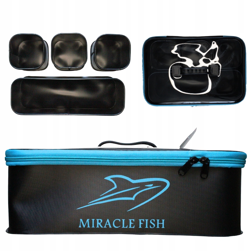 Duży Zestaw x5 Pojemników Kuwet Eva Do Method Feeder Na Ryby Metoda