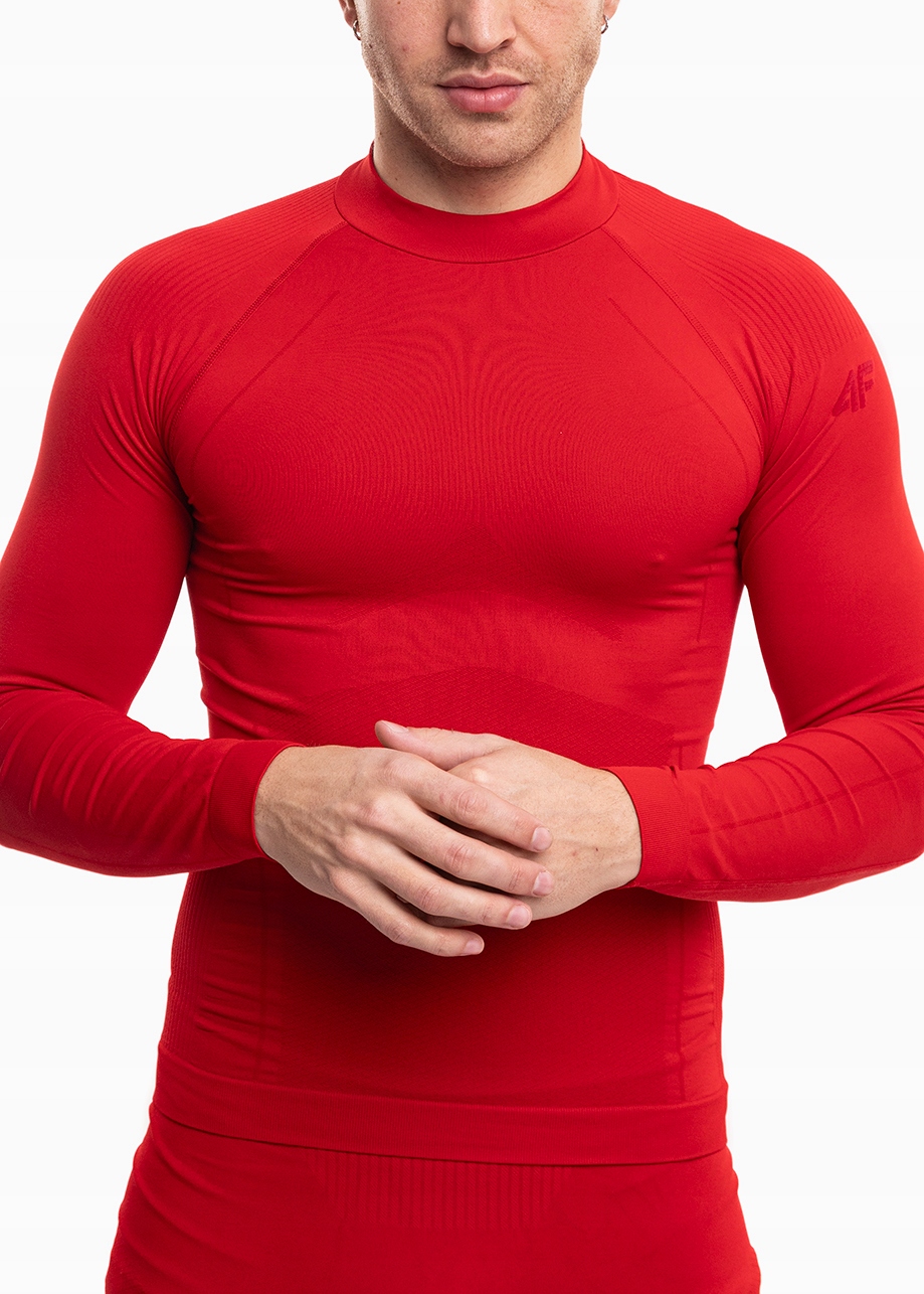 Termoaktivní pánské tričko 4F s dlouhým rukávem, bezešvé, vel.