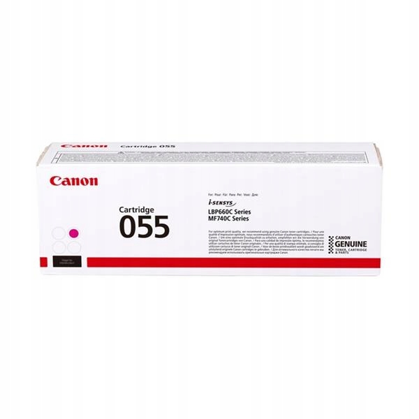 Originální toner Magenta Canon LBP621C, řada MF640C (CRG054M, CRG-054M, 3)