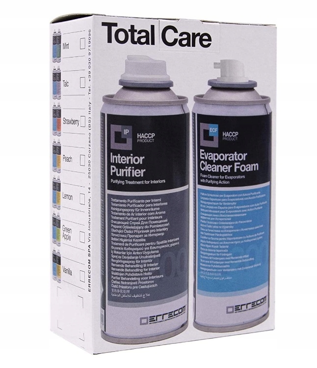 PIANKA DO CZYSZCZENIA KLIMATYZACJI + ODŚWIEŻACZ