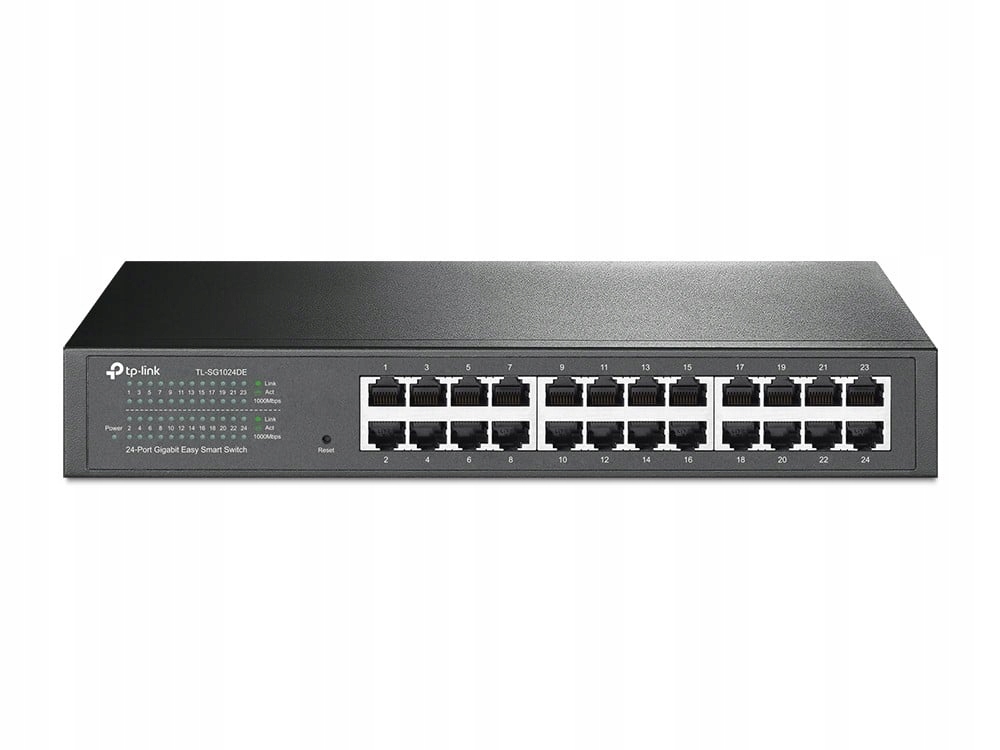 TP-Link TL-SG1024DE sieťové pripojenie Spravovaný L2 Gigabit Ethernet