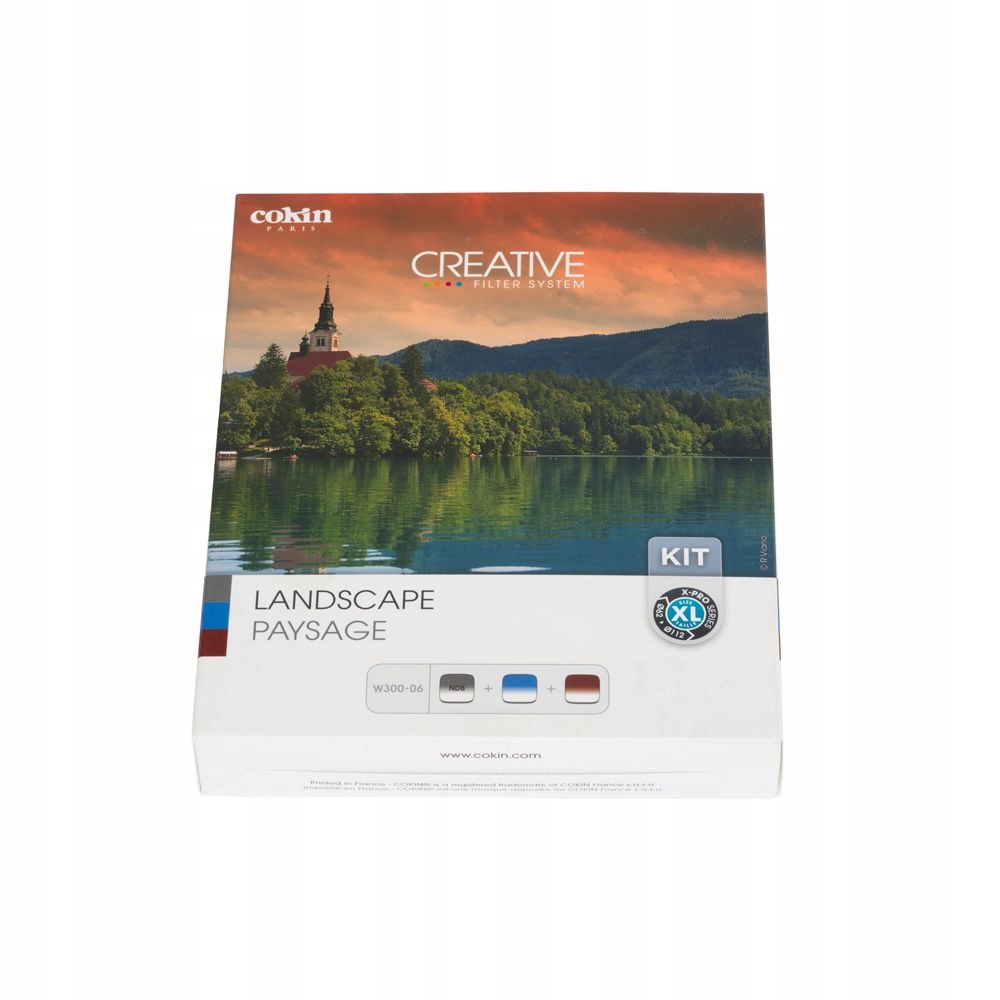 Cokin XL X-pro sada W300-06 polovičních filtrů
