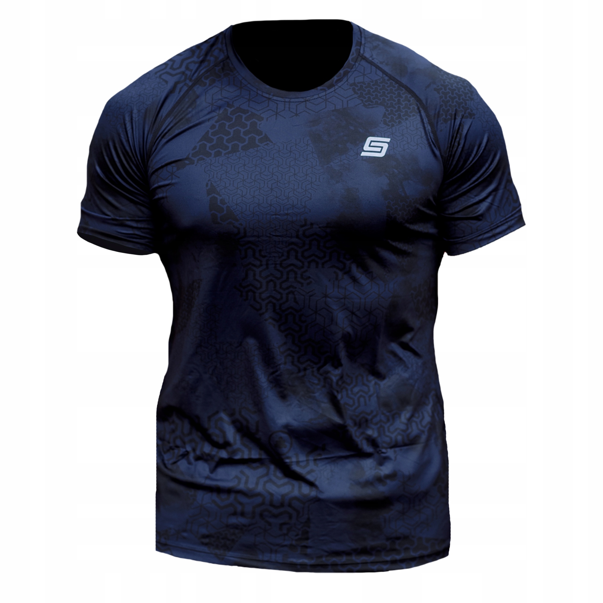 Odzież sportowa męska tshirt termoaktywny kompresyjny siłownia crossfit gym