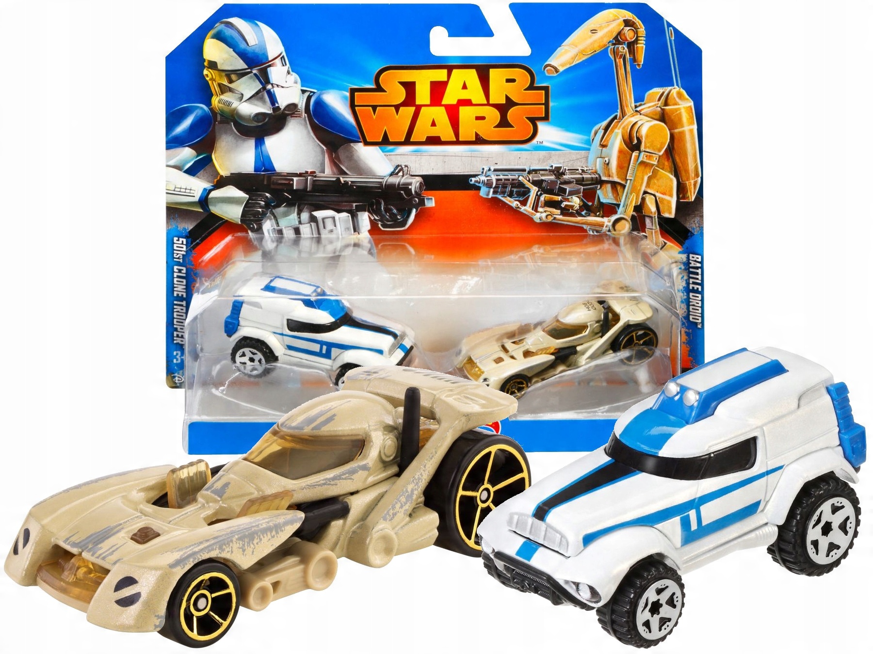 

Hot Wheels Star Wars Trooper I Battle Droid Auto