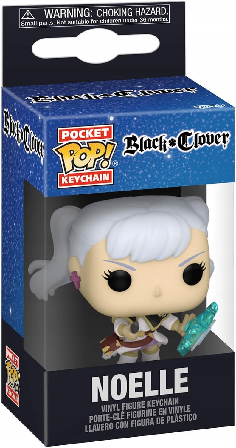 Funko Pocket Pop Black Clover Noelle Vinyl Figure Keychain