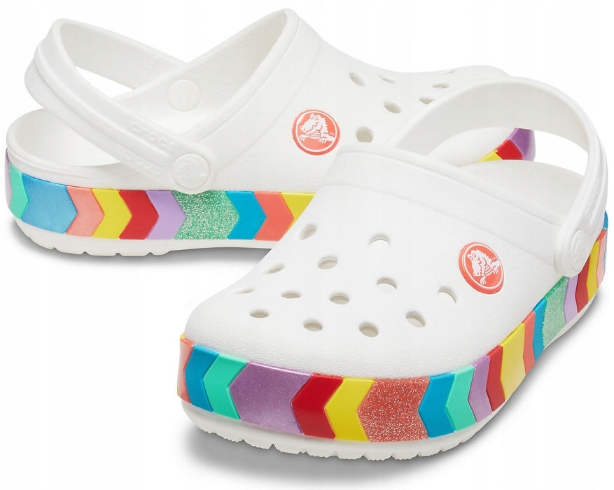 Crocs 207007 klapki,chodak kolorowe r J2 (33-34)