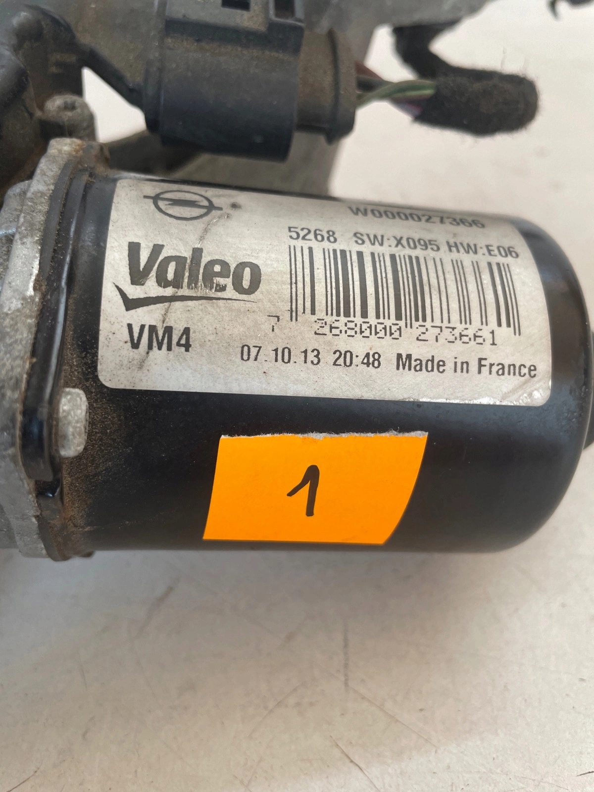 Motor Wischergestänge rechts Opel Zafira C