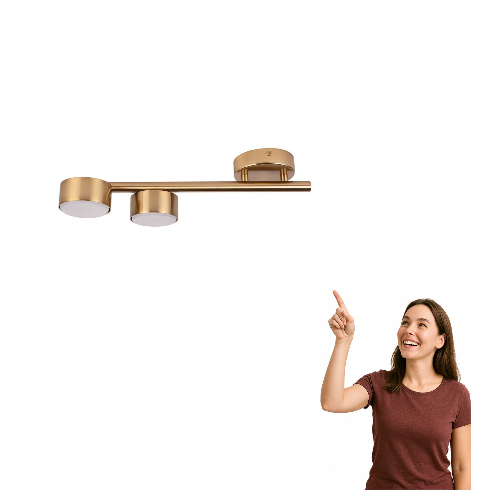 Stropná lampa Punto 2 40824 Sigma Lighting